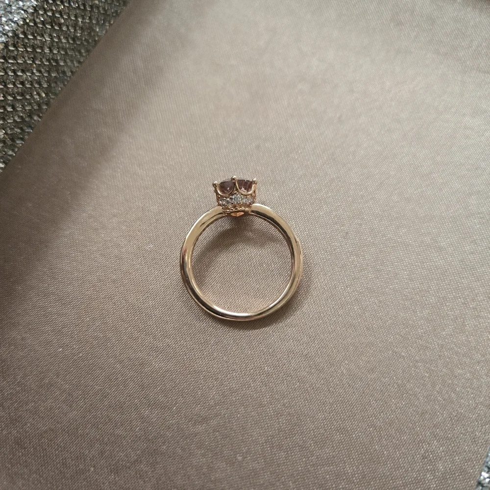 Pandora Sparkling Crown Solitare Ring - Picture 6 of 13